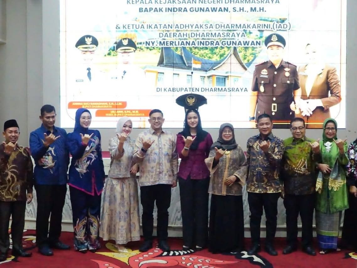 Pemkab Dharmasraya dan Forkopimda Plus Sambut Kajari Baru Indra Gunawan