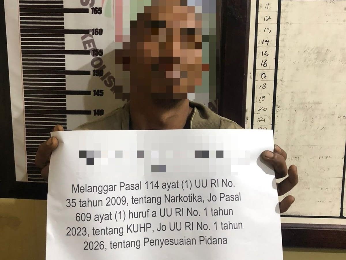 Pengedar Sabu Antarprovinsi Ditangkap di Dharmasraya, Polisi Amankan Barang Bukti