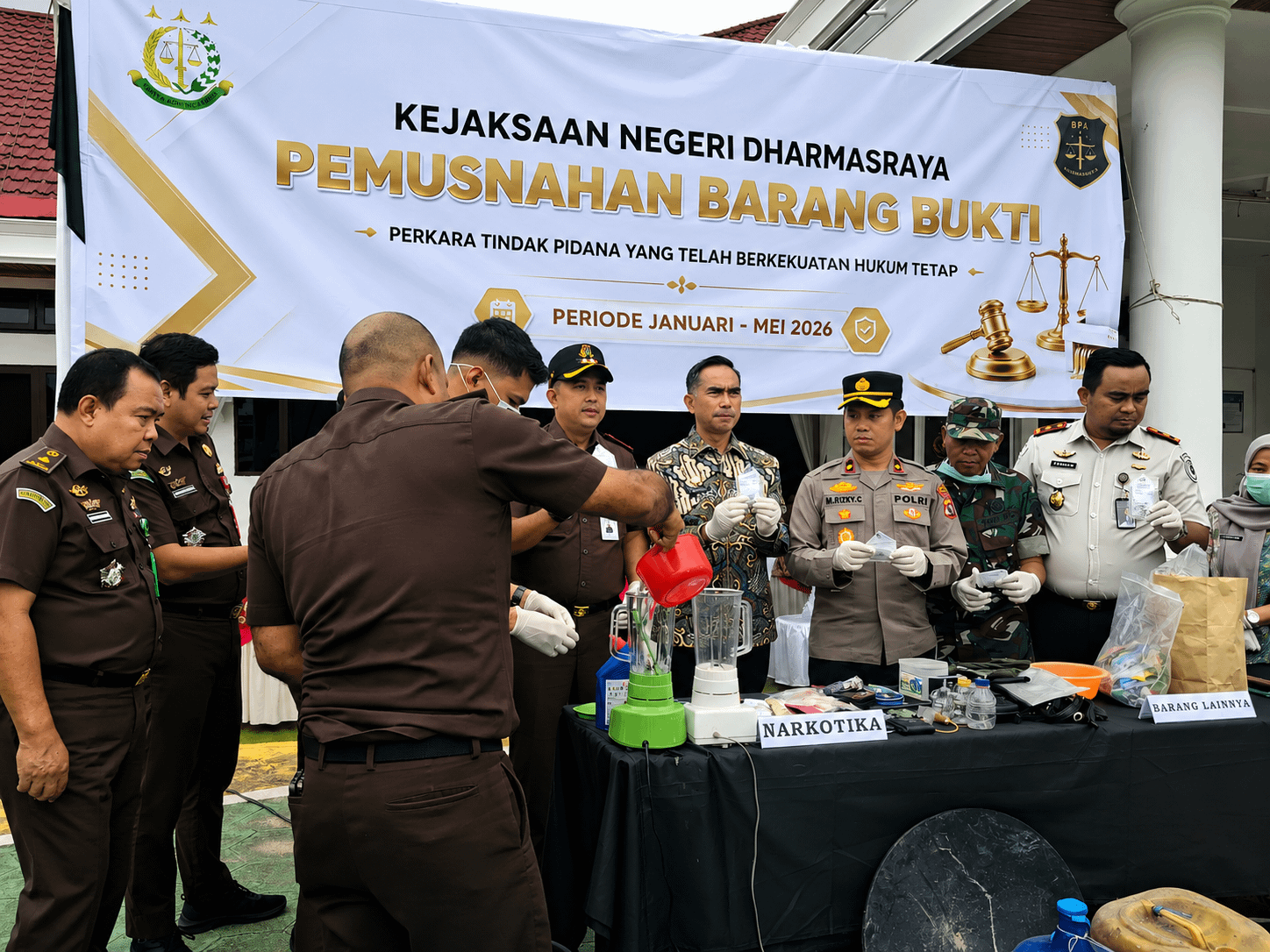 Narkoba Masih Jadi Ancaman Nyata di Dharmasraya