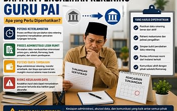 Pengalihan Rekening Guru PAI, Sekadar Urusan Administrasi atau Bom Waktu bagi Tunjangan Sertifikasi?