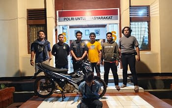 Kurang dari 6 Jam, Satreskrim Polres Dharmasraya Ungkap Kasus Penggelapan Motor