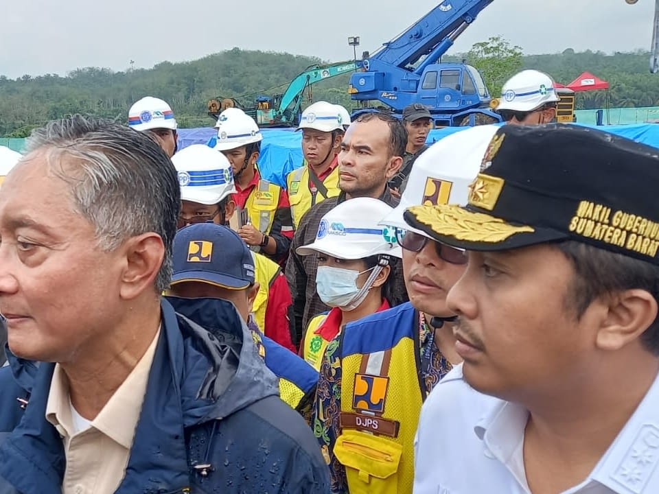 Menteri PU Dody Hanggodo Tinjau Sekolah Rakyat Dharmasraya, Kejar Target Rampung Juni 2026