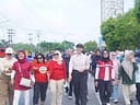 Car Free Day Dharmasraya Perdana Disambut Antusias, Warga Padati Lokasi Sejak Pagi